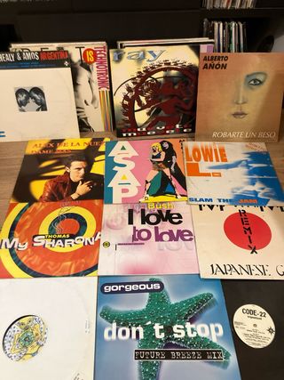 Lote Vinilos Electrónica Dance