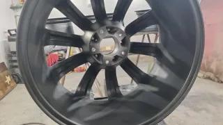 Llantas de aleación negras como nuevas de 20"