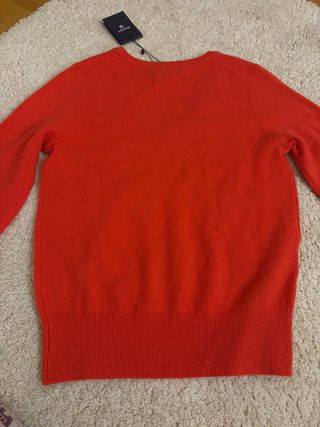 Jersey Gant Mujer Rojo