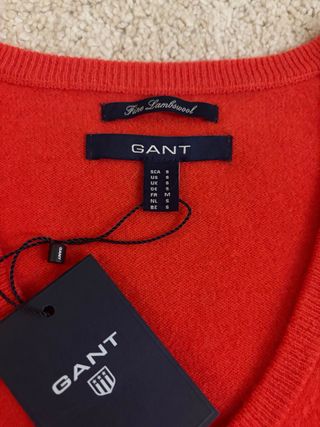 Jersey Gant Mujer Rojo