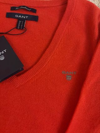 Jersey Gant Mujer Rojo