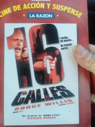 16 Calles Película DVD Bruce Willis