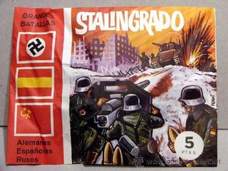 Sobre Montaplex STALINGRADO Grandes Batallas 70's