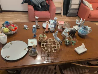 Objetos de decoración antiguos