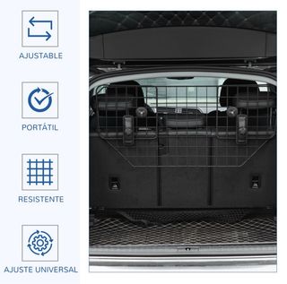 Rejilla de seguridad para coche