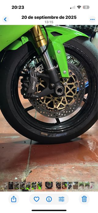 Kawasaki ZX6R Circuito