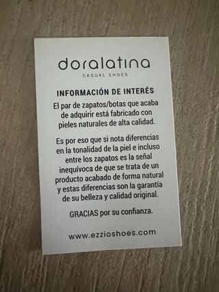 Botines Dora Latina Piel Beige y Marron