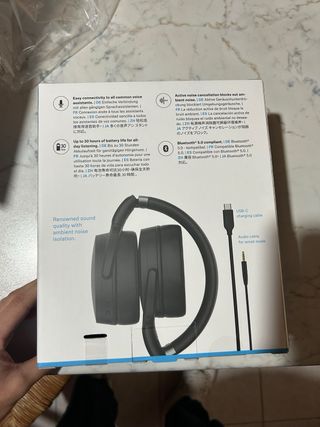 Cuffie Sennheiser HD 450BT Wireless Nere