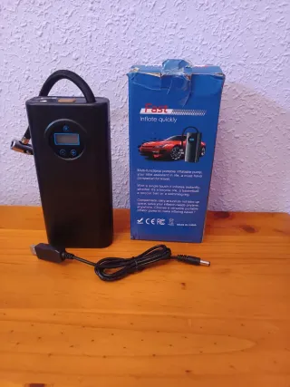 Inflador Portátil Rápido