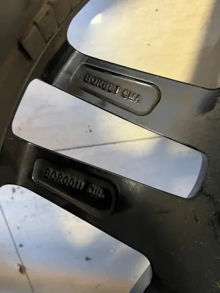 4 Llantas Borbet R18 Negras