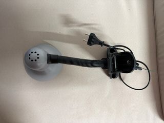 Flexo Pinza Gris Bombilla Incluida