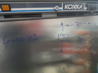 Congelador vertical Koxka