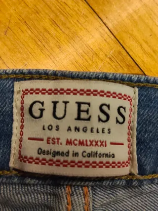 Pantalón corto vaquero Guess chico