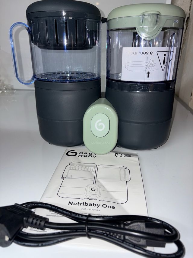 Robot Cocina Bebé Babymoov Nutribaby One 4 en 1