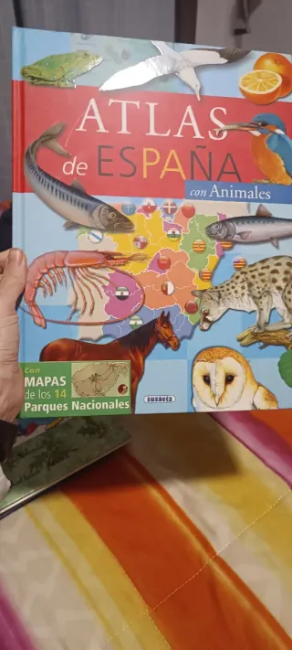 Atlas de España: Con animales (Atlas Infantiles...