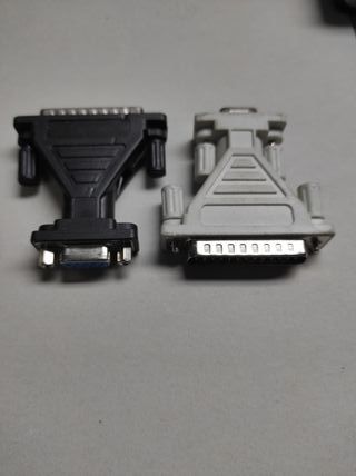 Adaptadores DB9 Hembra a DB25 Macho