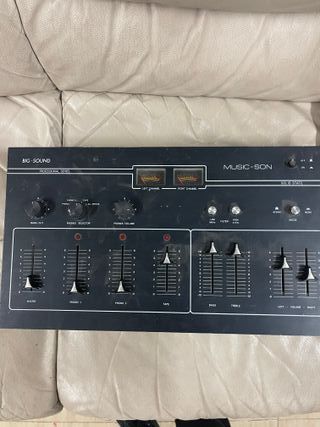 MUSIC-SON Big Sound Amplificador/Mezclador Vintage