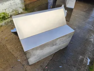 Campana industrial acero inoxidable