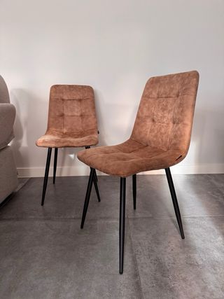 Pack 4 Sillas Comedor Tapizadas