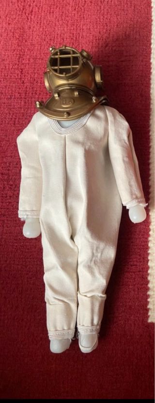 Buzo con escafandra Hasbro 1973