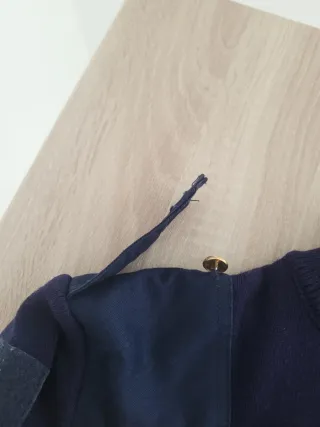 Maglione blu invernale da lavoro