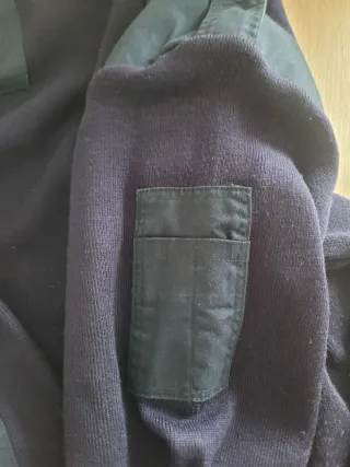 Maglione blu invernale da lavoro