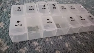 Portapillole settimanale LUN-DOM