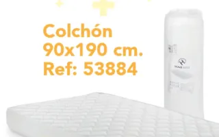 Colchón HOME DICO 90x190cm