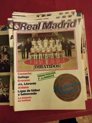 Revistas varias Real Madrid