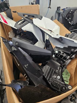 HONDA XADV 750 SINIESTRADA