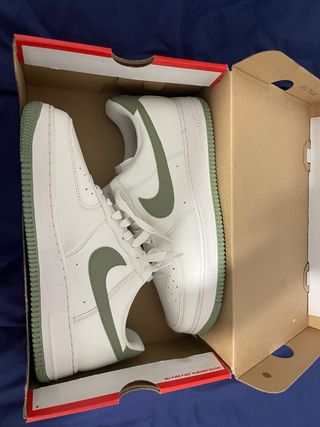 Nike Air Force 1 Nuevas Verde y Blanco