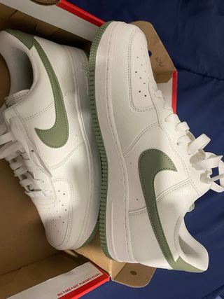 Nike Air Force 1 Nuevas Verde y Blanco