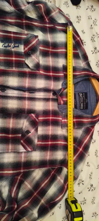 Camisa cuadros multicolor