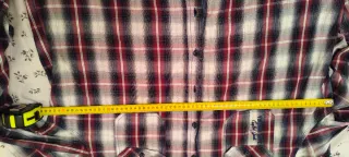 Camisa cuadros multicolor