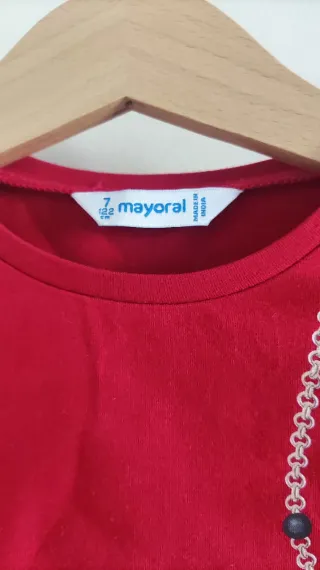 Camiseta Mayoral manga larga niña