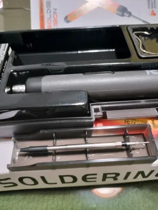 Soldador USB C 3.7V con Estuche