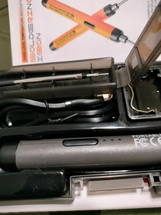 Soldador USB C 3.7V con Estuche