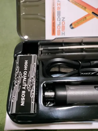 Soldador USB C 3.7V con Estuche