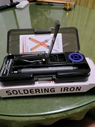 Soldador USB C 3.7V con Estuche