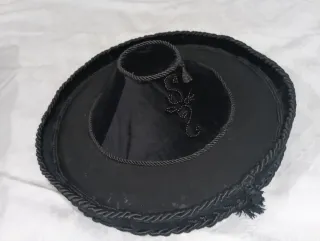 Sombrero Traje Regional Negro