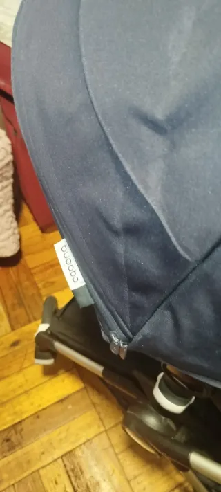 buoabo fox2 Silla de paseo azul oscuro con capota