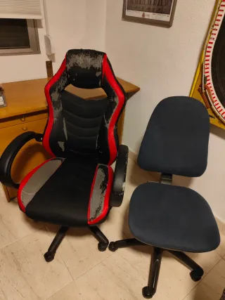 Silla Gamer + Silla Escritorio Regalo