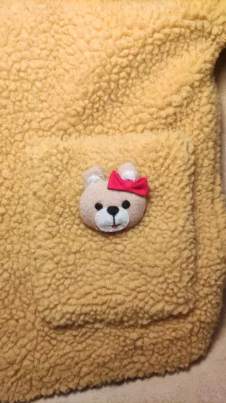 Chaqueta borreguito niña