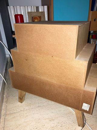 Cajonera pequeña decorativa madera