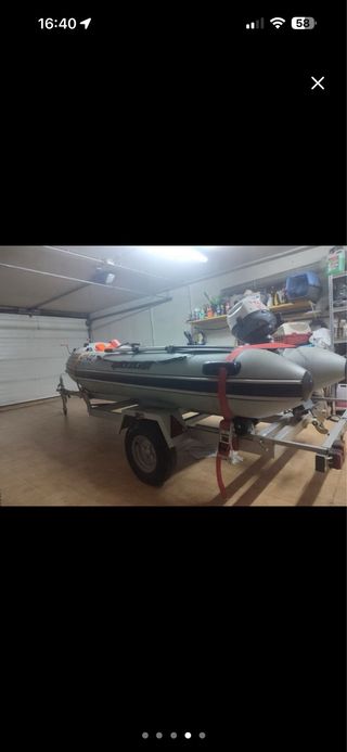 Embarcación Quicksilver 320 -zodiac-Yamaha 6CV 4T