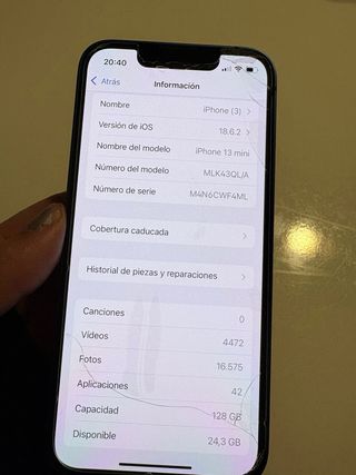 iPhone 13 mini 128GB Azul