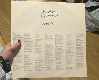 Barbra Streisand - Emotion Vinilo LP Pop