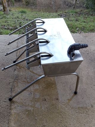 Llenadora botellas inox 4 caños