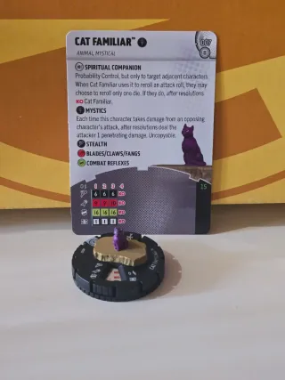 Heroclix Cat Familiar 007