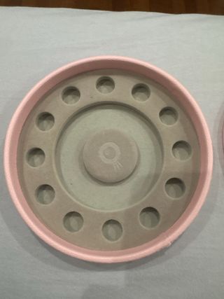 Joyero redondo Pandora rosa